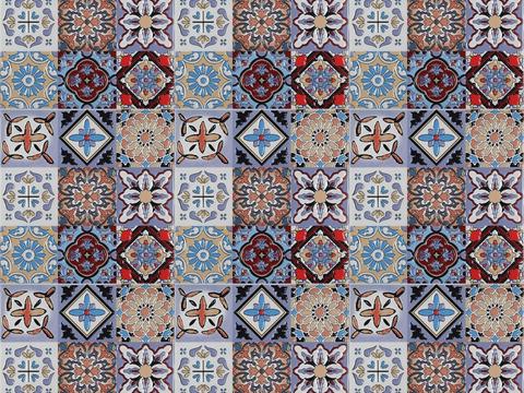 Nianga vintage color tiles