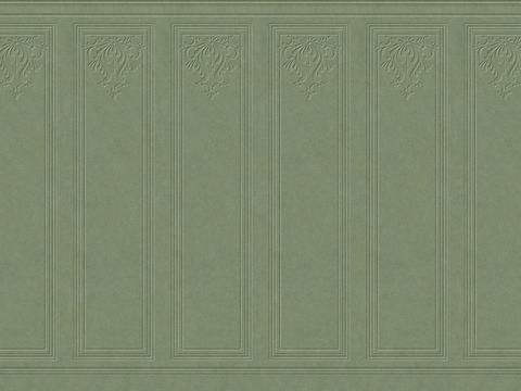 French Wall Panel Begonia Green