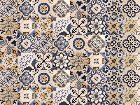 Nianga vintage color tiles