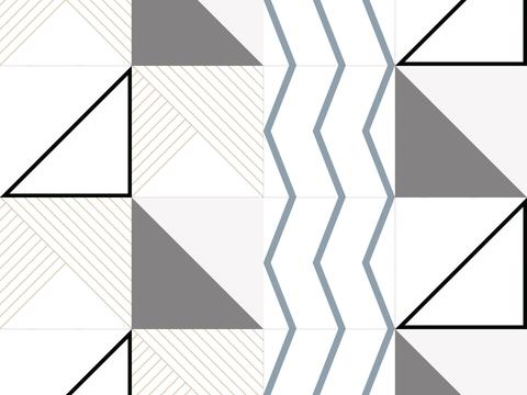 Modern Simple Geometric Tiles