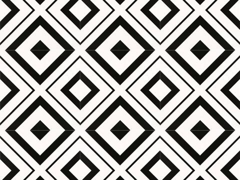 Nordic Simple Black and White Geometric Tiles