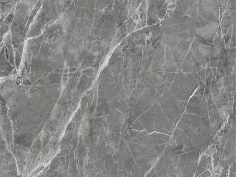 Grey Pattern Marble Rock Slab