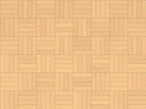 Rectangular Cross Paving Wood Flooring