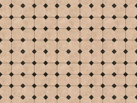 Ancient beige plaid mosaic tile