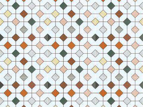 Vintage color mosaic tiles