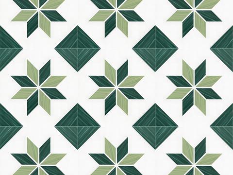 Nordic simple color small tiles