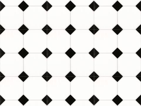 Nordic Simple Black and White Geometric Tiles