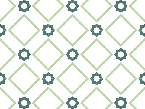 white green mosaic tile