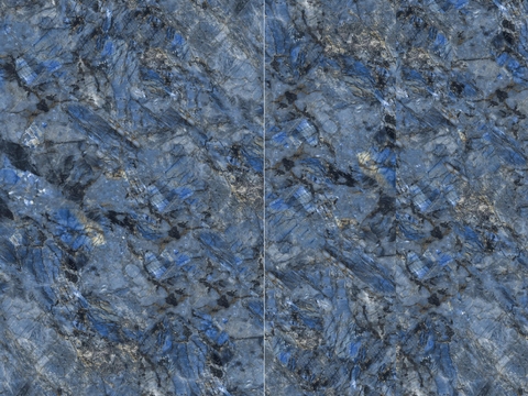 Blue Emerald Marble Rock Slab 2