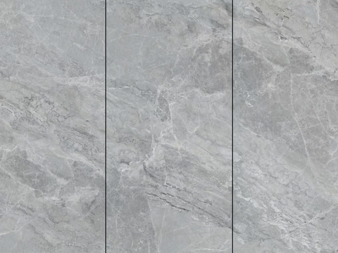 New Cloud Dora Grey Marble Rock Slab