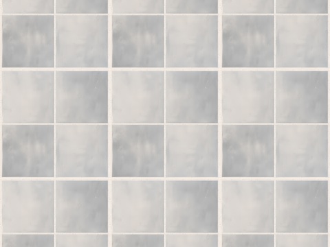 Modern minimalist medium gray plaid tiles