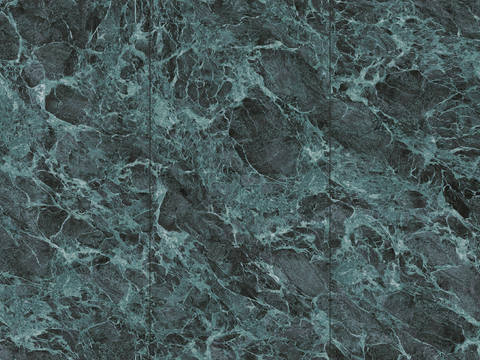 Prada Green Marble Rock Slab