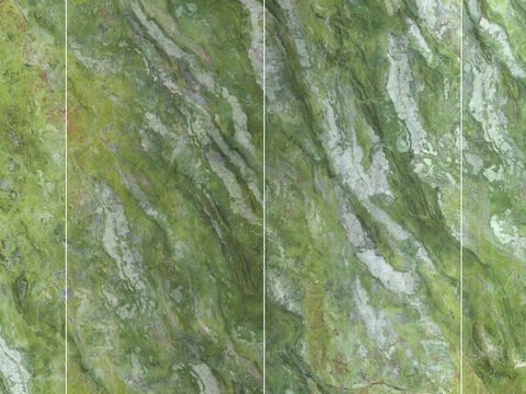 Irish Green Marble Rock Slab