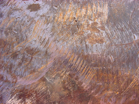 old metal sheet of rusty old metal