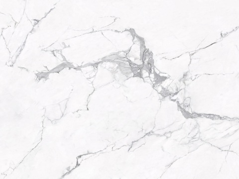 White marble rock slab