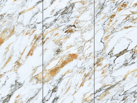 Gold-plated years Platinum marble rock slab