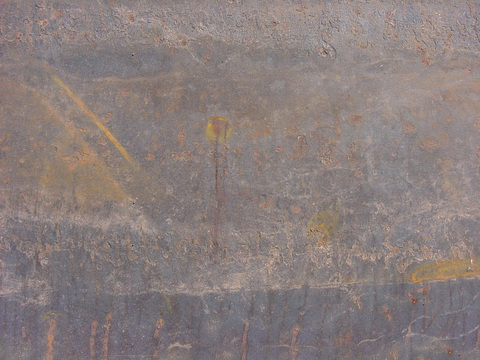 old metal sheet of rusty old metal