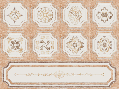 Seamless Retro Marble Stone Geometric Patchwork Pattern Tiles Small Tiles Antique Tiles Floor Tiles Wall Tiles