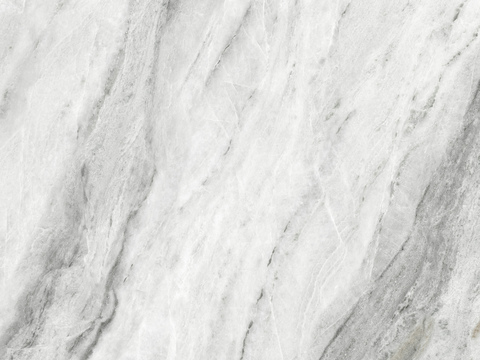 Flow Moire White Marble Rock Slab