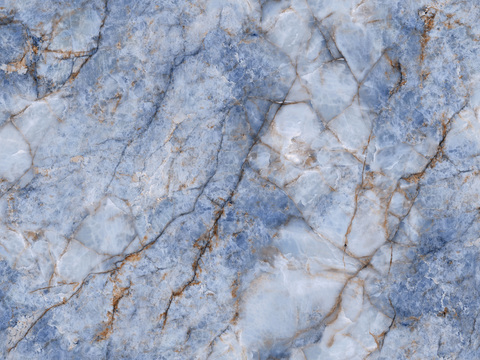 Bulgari blue marble rock slab