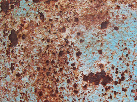 old metal sheet of rusty old metal