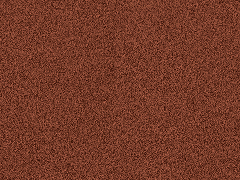 Seamless red concrete micro-cement wall