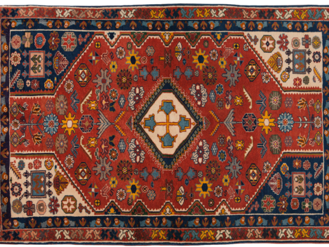 Buckle-free European classical retro Persian carpet