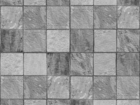 gray stone mosaic