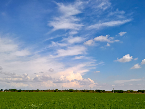 Cloudy sky landscape landscape