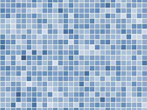 Blue White Mosaic HD Seamless Swimming Pool Pool Landscape Design