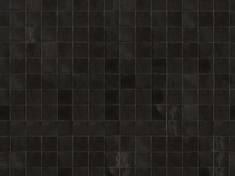 Black Tile Mosaic