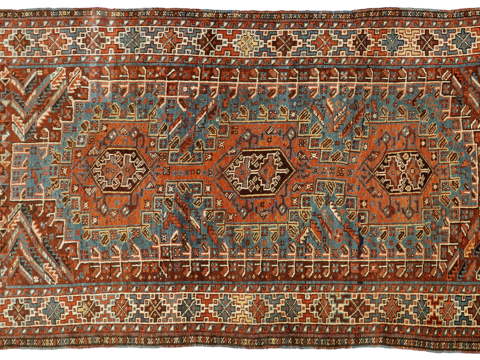 Buckle-free European classical retro Persian carpet