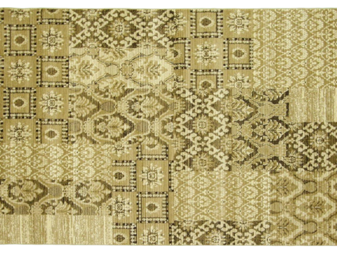 Buckle-free modern simple pattern carpet