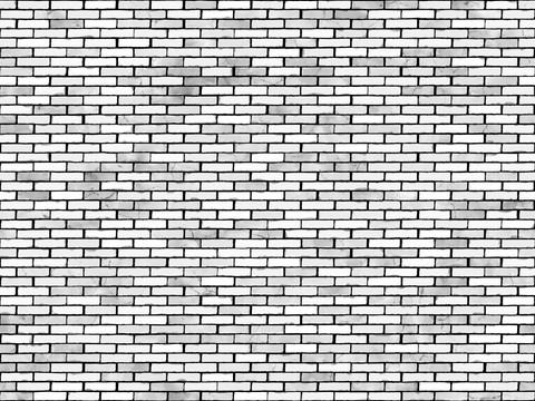 White brick wall