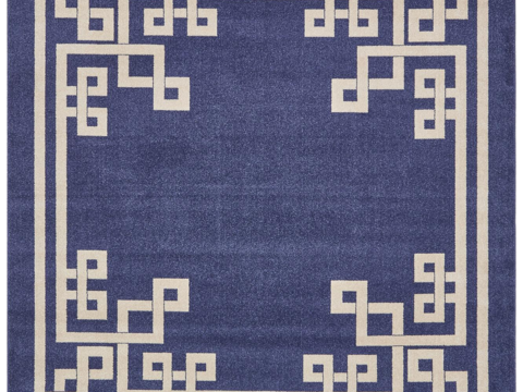 Buckle-free modern simple pattern carpet