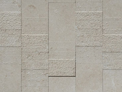 Seamless Beige Culture Stone Wall