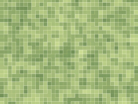 pea green jump color mosaic