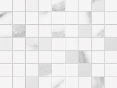 White Tile Mosaic