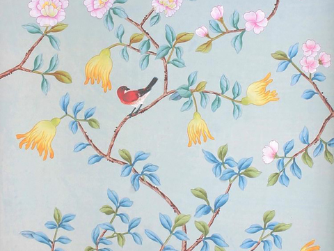 Wallpaper mural cloth pattern