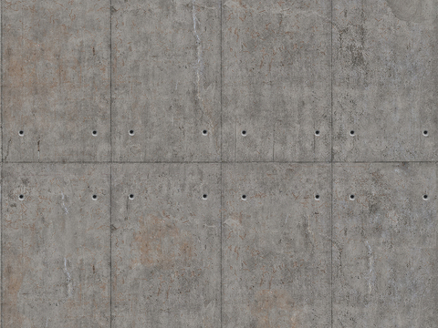 Seamless old concrete cement building exterior wall