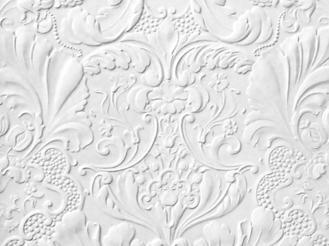 white embossed paint