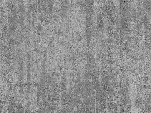 Seamless gray dirty old concrete cement wall