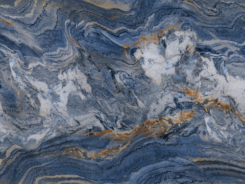 Blue Sea Blue Sky Marble Rock Slab