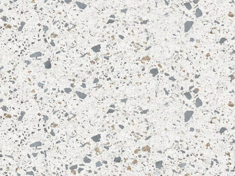 Seamless gray terrazzo