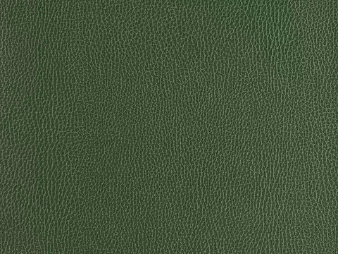 Vintage olive green textured leather