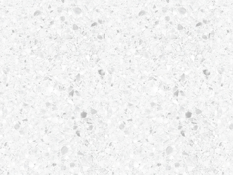 Seamless white small particle terrazzo