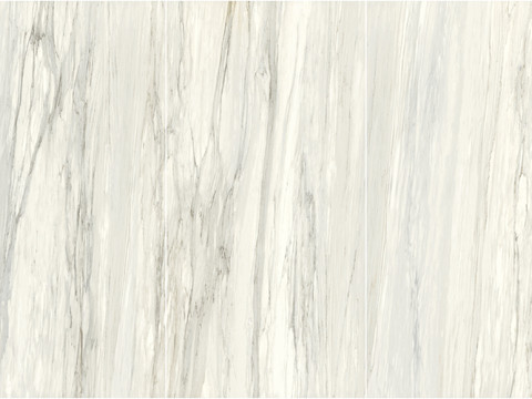 Cream white (five lines) marble rock slab