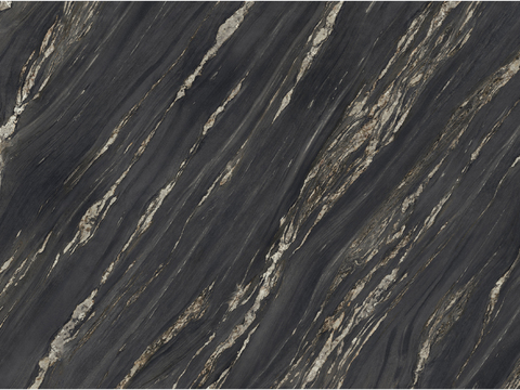 Gucci black (four lines) marble rock slab