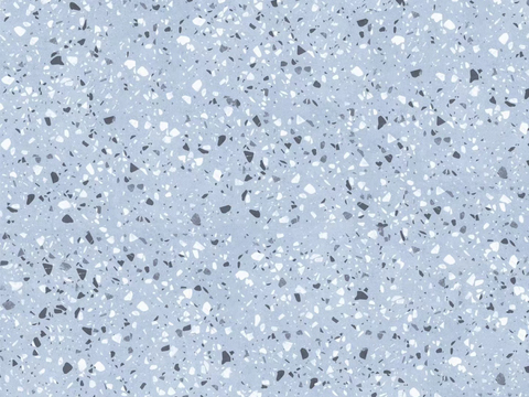 Seamless light blue small particle terrazzo