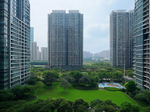 Residential Area Daytime Exterior